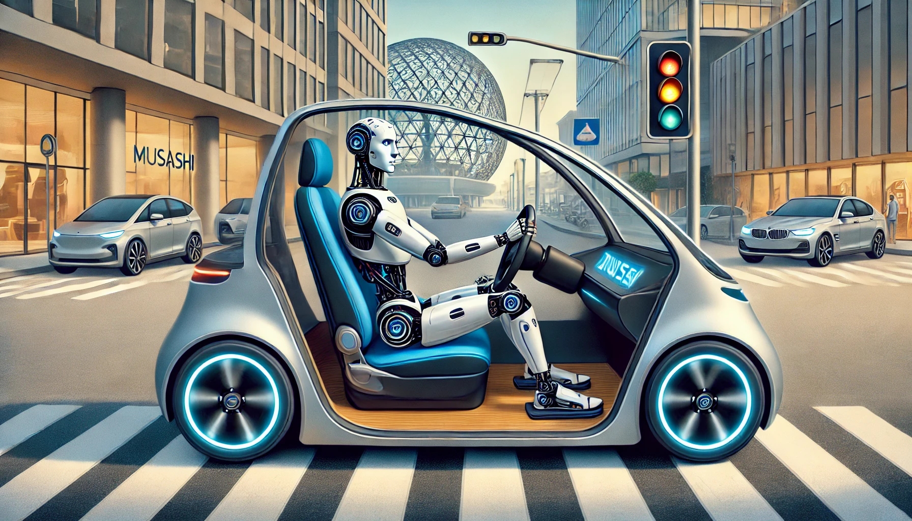 Musashi, le Robot Humanoïde qui Pourrait Devenir votre Prochain Chauffeur de Taxi